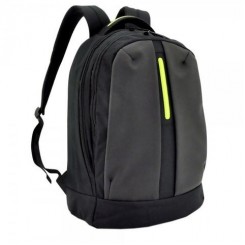 BAGMAN S02-157LAP-19 LAPTOP BACKPACK - BLACK GREEN